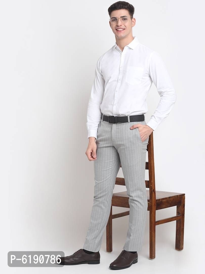 What colour shirt goes with grey pants  Portfolio