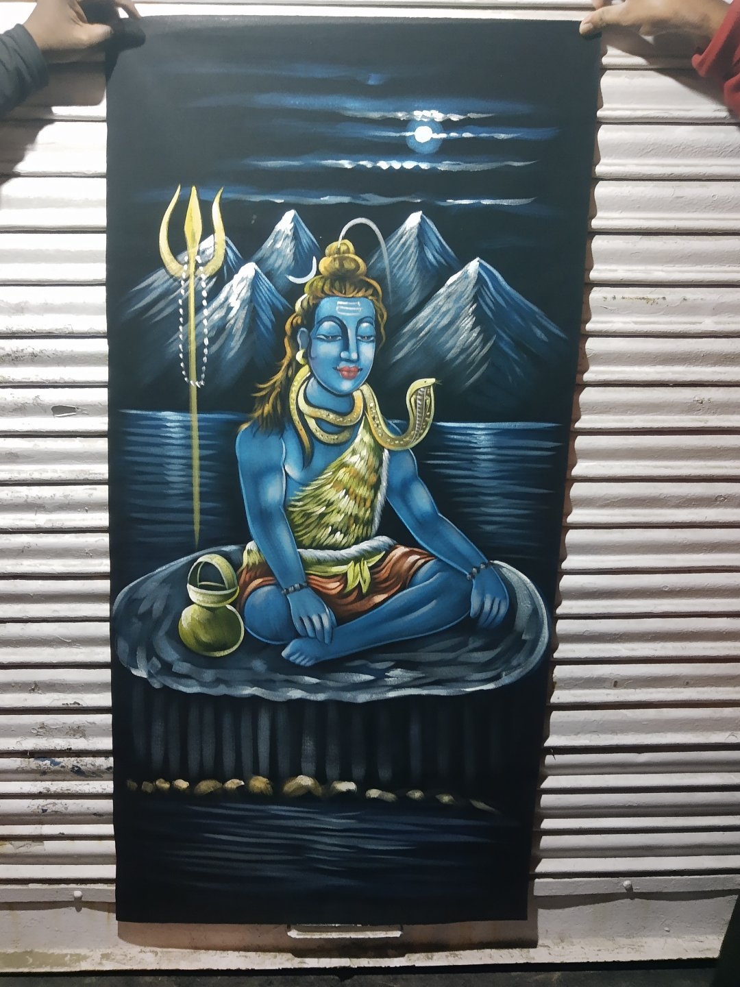 lord hanuman dualtone image white and blue | Hanuman images
