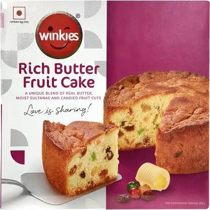 Winkies Fruit Cake (Slice) - 50 gm - BajarHaat