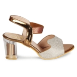 Glass heel- 6 Pair Set - Copper