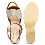 Glass heel- 6 Pair Set(₹351 /Pair) - Copper