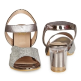 Glass heel- 6 Pair Set - Grey
