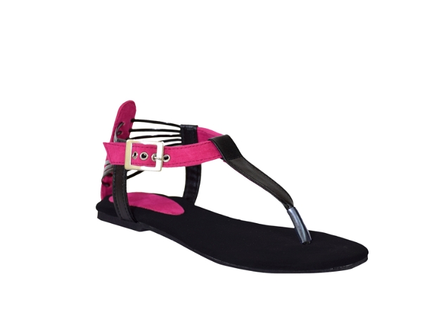 Sandals -6 Pair Set(₹171/Pair) - Pink