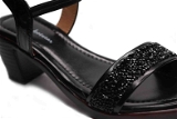 Sandals -6 Pair Set(₹215/Pair) - Black