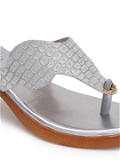 Heel slipper- 6 Pair Set (₹257/Pair) - Silver