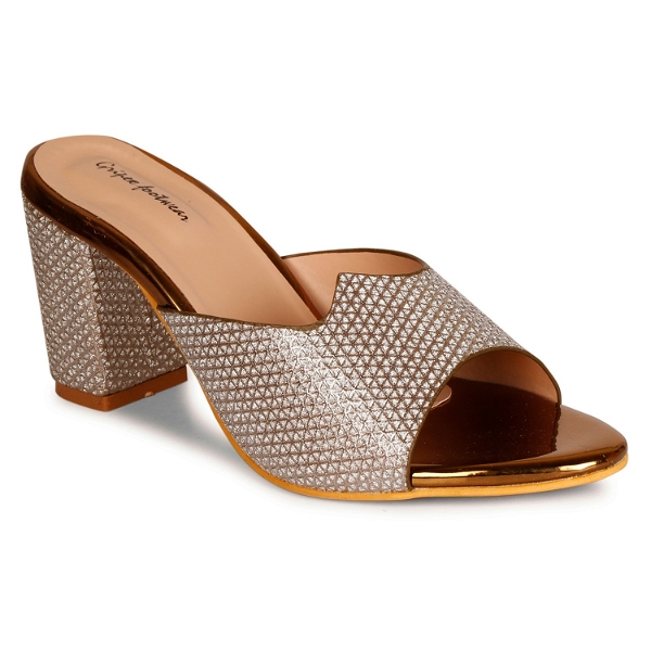 Heel slipper- 6 Pair set(₹306 /Pair) - Copper