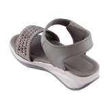 Grey Kids sandal with siroski  8 Pair set - Grey