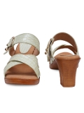 Sea green 2 inch heel Slippers for women - 6 pair set - Sea green