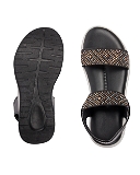 Black Kids sandal with siroski  8 Pair set - Black