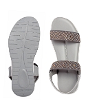 Grey Kids sandal with siroski  8 Pair set - Dove Gray