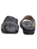 Grey Comfort siroski slipper 6 Pair set - Grey