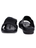 Black Comfort siroski slipper 6 Pair set - Black