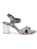 Grey partywear Bridal heels 6 pair set - Grey