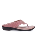 Pink V Shape comfort Slipper 6 Pair set - Peach