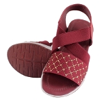 Cherry Kids sandal with siroski  8 Pair set - Cherry