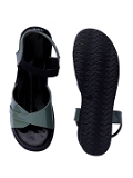 Olive green Platform Heel sandal 6 Pair set - Mhendi green