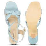 Heel sandal-6 pair Set(₹351/pair) - Blue