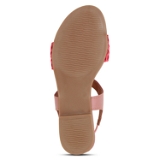 Sandals- 6 Pair Set - Peach