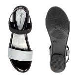 Flat Sandal 6 Pair Set  - Grey