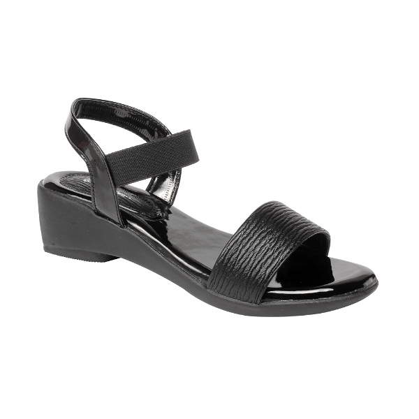 Sandals 6 Pair Set  - Black