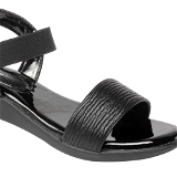 Sandals 6 Pair Set  - Black