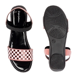 Flat sandal 6 pair set - Peach