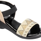 Flat sandal 6 pair set  - Cream