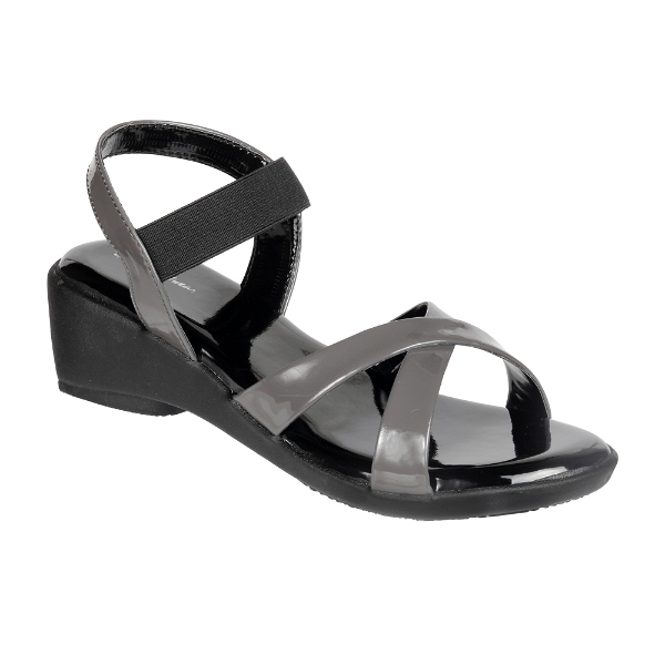 Flat sandal 6 pair set - Grey