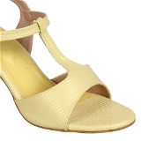Women Classy Lemon Heel sandals- 6 Pair set. - LEMON