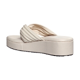 Platform slipper 6 Pair set  - Cream