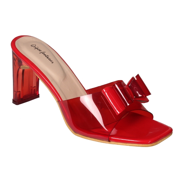 Heel slipper -6pair set (₹331/Pair) - Red