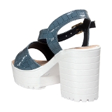 Heel Sandal 6 Pair Set - Grey blue