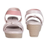 Heel Sandal 6 Pair Set(₹ 259/ Pair)  - peach