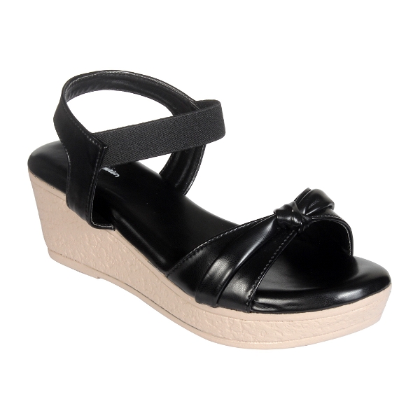 Heel Sandal 6 Pair Set - Black