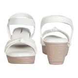 Heel Sandal 6 Pair Set - White