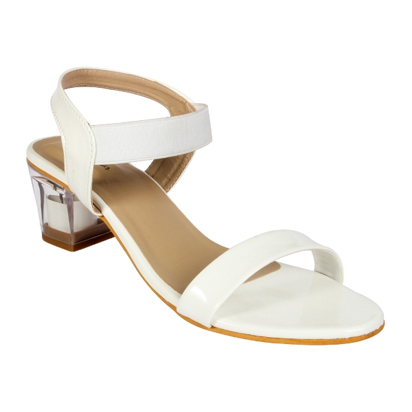 Heel Sandal 6 Pair Set - White