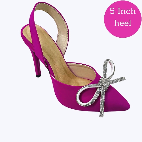 5inch heel- 6 pair set  - Pink