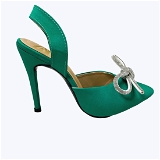 5inch heel- 6 pair set  - Green