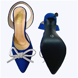 5inch heel- 6 pair set  - Blue