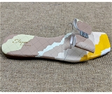 Women flat trendy slipper - 6 pairs set - Beige