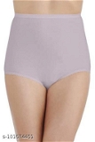 GIWb-101674451 Big Size Panty (Pack Of 3) - Silver, 4XL
