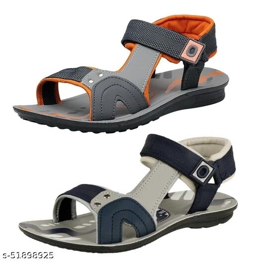 GFa-51898925 Liboni Combo Pack Of 2 Synthetic leather Sandals - P-A, IND-9