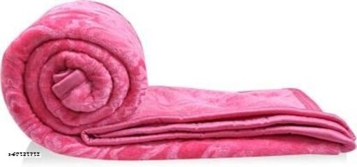 GHFb-60828789 Winter Blankets For Double Bed (90*90 inches)  - 90×90 inches, Pink Salmon