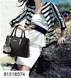 GAb -81218574 Zaaliqa Women's pu hand-held bag Handbags@ - Black, Free Size