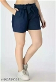 GTCa-103830131 Ootptaang brand Stylish women Short/ Jean/ Skirt / Girl lower/ jegging/ legging / trouser/jogger  - Navy Blue, 28