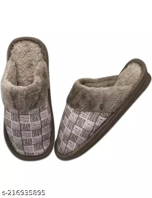 GWSc- 216935895 Totalique Casual Flip Flop Slipper For men and women - Silver Rust, IND-10