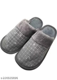 GWSc- 216935896 Totalique Casual Flip Flop Slipper For men and women* - Gray, IND-8