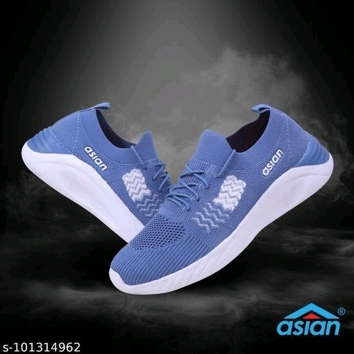 GFa-101314959 ASIAN Men's HATTRICK-26 Grey Sports Shoes for Men - P-B, IND-8