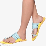 GFb-77997841 KASSIA Premium Kolhapuri Sandal For Girls Flats - P-A, IND-3