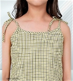 GKb-12225 Trendy Printed Cotton Frock Dress - 14-15 Years